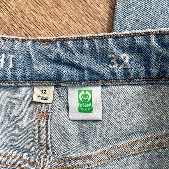 J. Crew Classic Straight Medium Wash Denim Jeans 32 - Picture 4 of 9